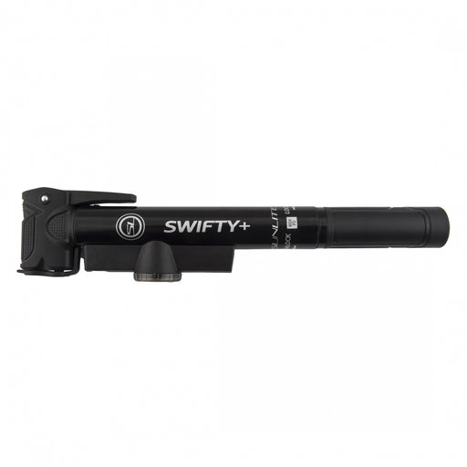 SUNLITE Swifty Plus Road Bike Mini Pump w/ Analog Gauge