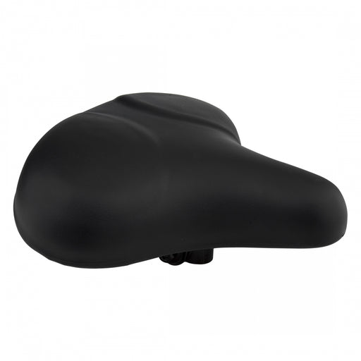 SUNLITE Large Cruiser Steel Black Unisex Bike Saddle