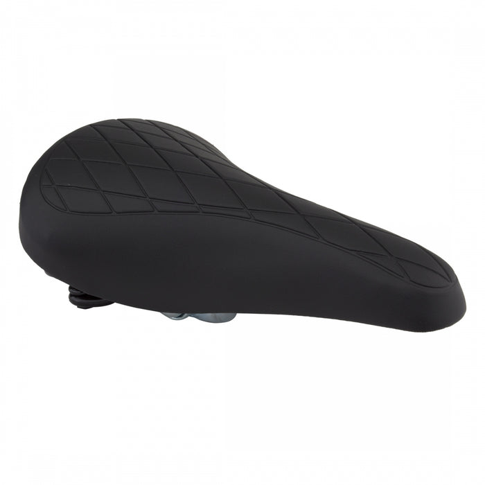 SUNLITE Racing Bike Saddle w/ Springs Road Black Unisex