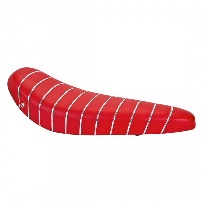 SUNLITE Classic Polo Red Banana Unisex Bike Saddle