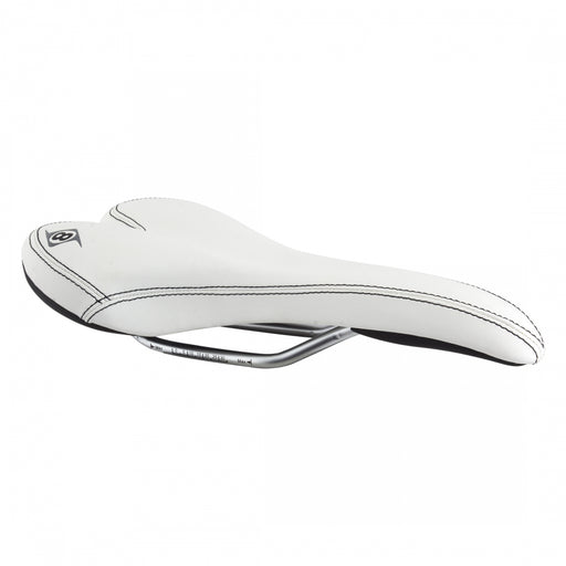 ORIGIN8 Pro Uno-S White Unisex Bike Saddle