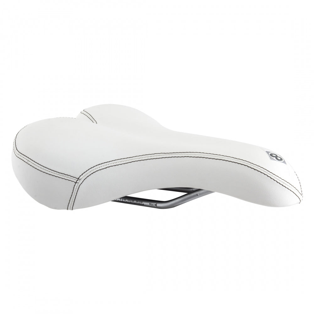 ORIGIN8 Sport Uno-S White Unisex Bike Saddle