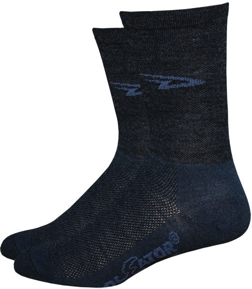 DeFeet Wooleator HiTop Sock: Black MD