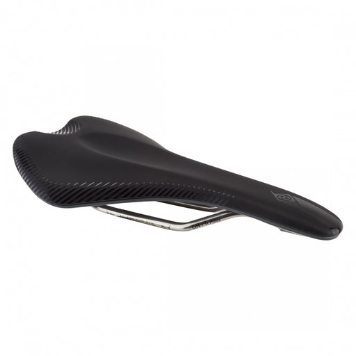 ORIGIN8 Axion CrN-Ti Alloy Black Unisex Bike Saddle