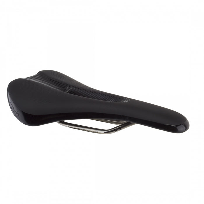 ORIGIN8 Plasma Flo Stainless Steel Black Unisex Bike Saddle