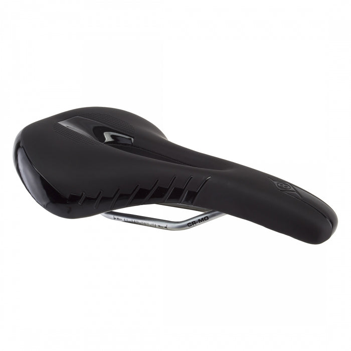 ORIGIN8 Quantum Flo Chromoly Black Unisex Bike Saddle