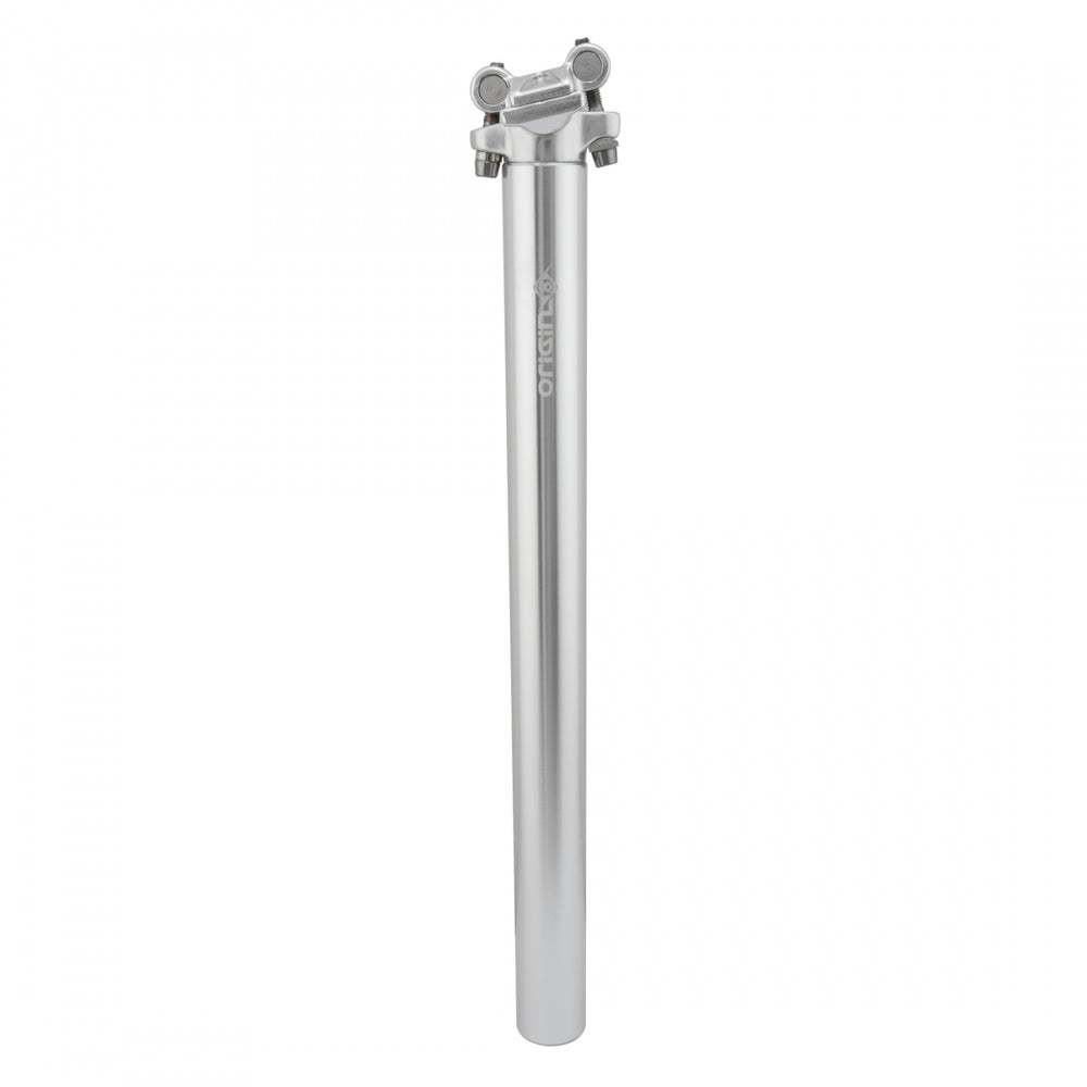 ORIGIN8 Pro-Fit Seatpost 26.6mm Diam 400mm Length 0mm Offset Silver AL6061-T6