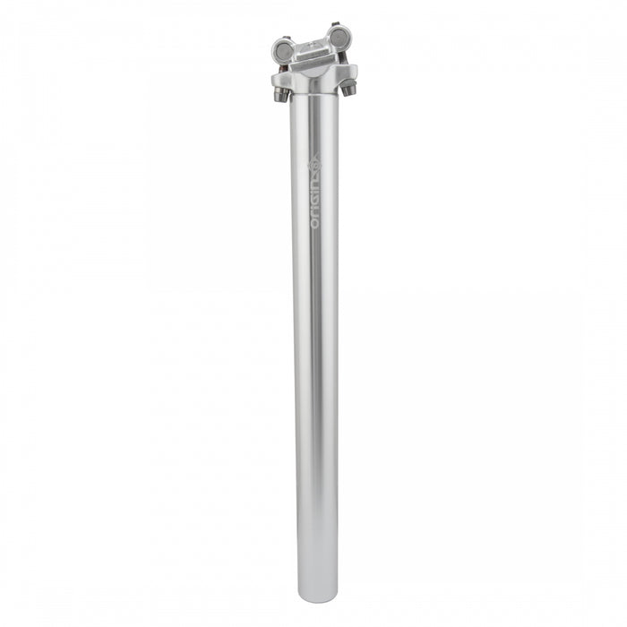 ORIGIN8 Pro-Fit Seatpost 26.8mm Diam 400mm Length 0mm Offset Silver AL6061-T6