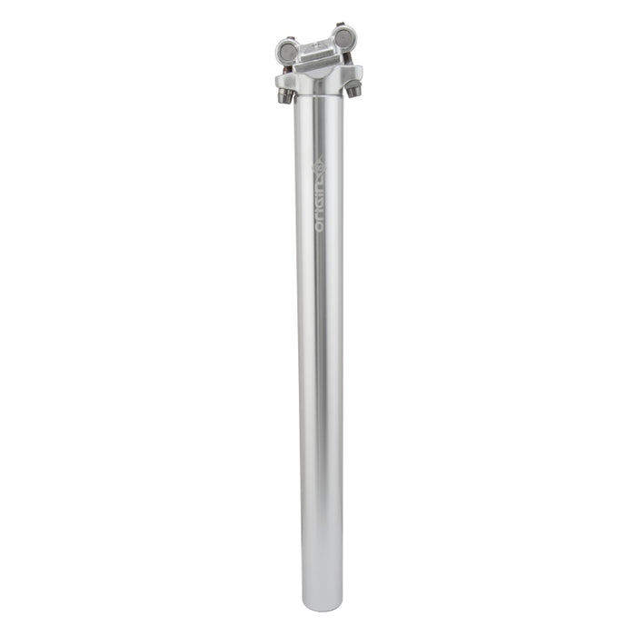 ORIGIN8 Pro-Fit Seatpost 26.0mm Diam 400mm Length 0mm Offset Silver AL6061-T6