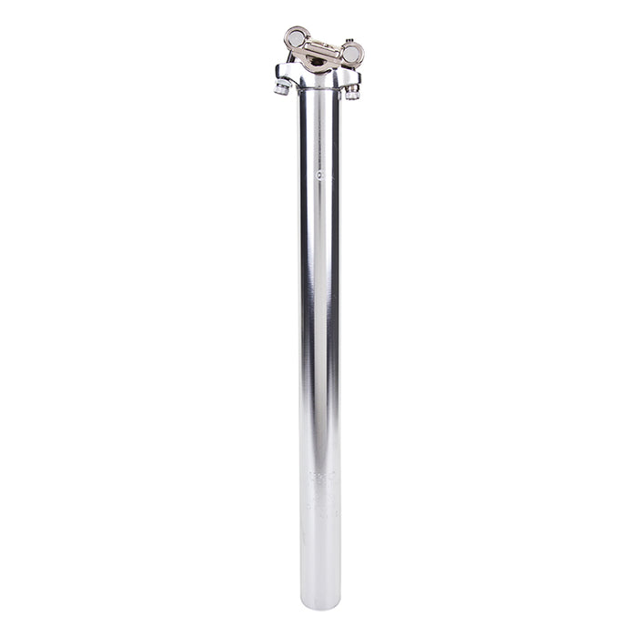 ORIGIN8 Pro-Fit Seatpost 29.2mm Diam 400mm Length 0mm Offset Silver AL6061-T6