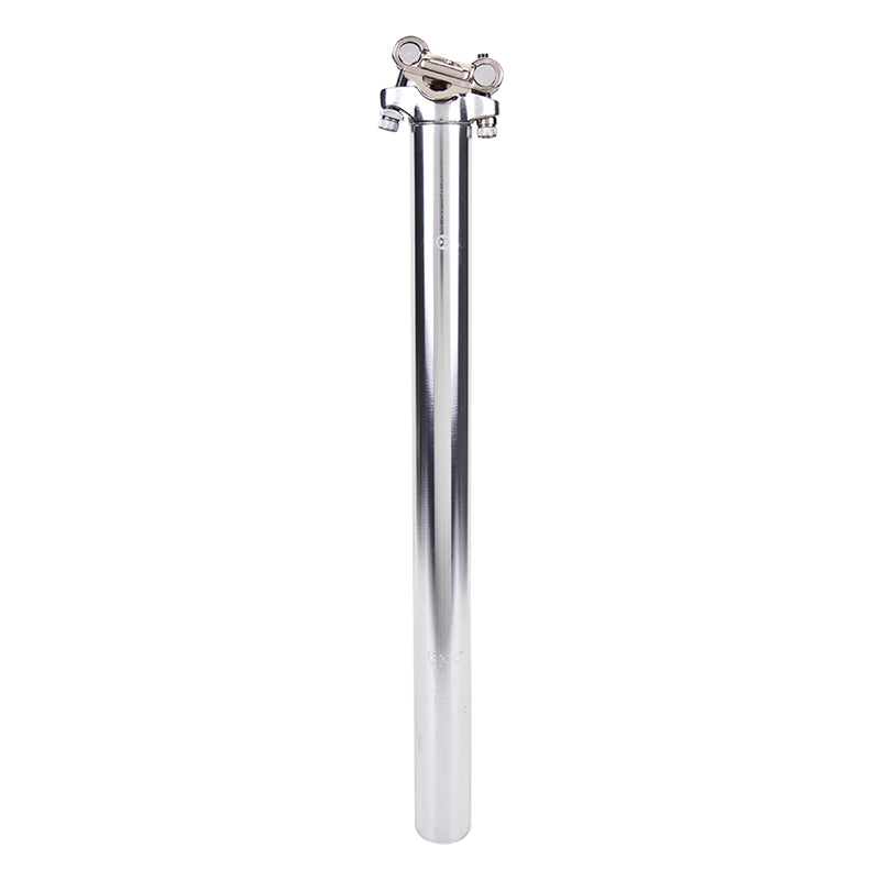 ORIGIN8 Pro-Fit Seatpost 29.2mm Diam 400mm Length 0mm Offset Silver AL6061-T6