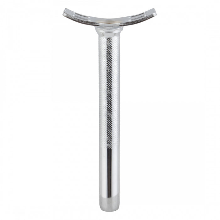 SUNLITE Unicycle 4-Bolt Post 22.2mm Diam 200mm Length 0mm Offset Chrome