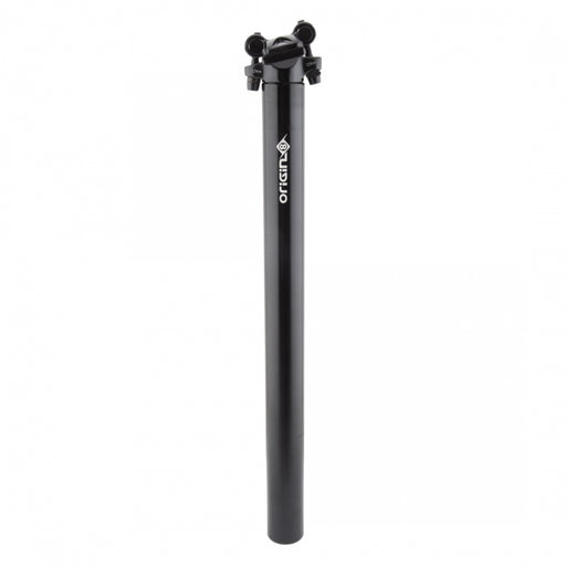 ORIGIN8 Pro-Fit Seatpost 27.2mm Diam 400mm Length 0mm Offset Black AL6061-T6