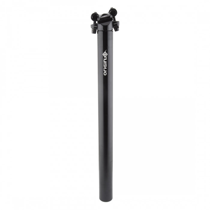 ORIGIN8 Pro-Fit Seatpost 27.2mm Diam 400mm Length 0mm Offset Black AL6061-T6