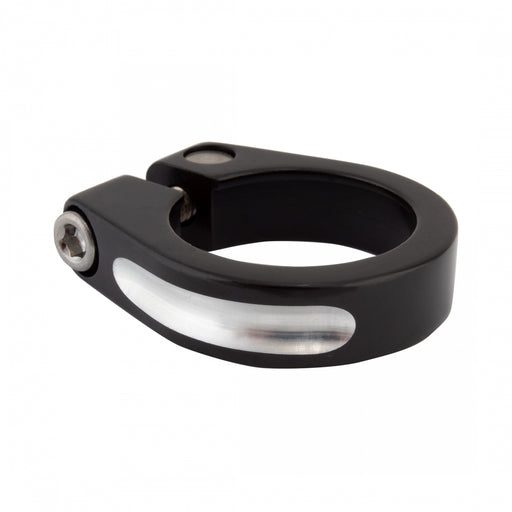 SUNLITE Alloy Seat Clamp 31.8 Diam Black Alloy