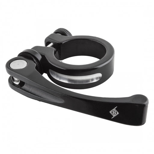 ORIGIN8 Pro Force QR Seatpost Clamp 31.8mm Diam Black AL6061-T6