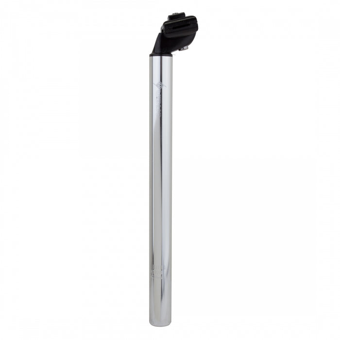 ORIGIN8 Compe-Lite Seatpost 27.2mm Diam 350mm Length 20mm Offset Silver Alloy