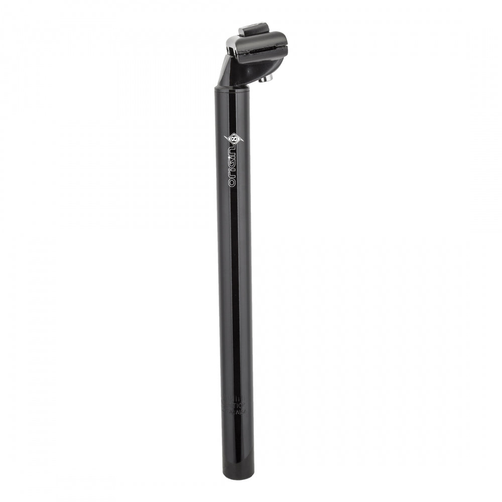 ORIGIN8 Compe-Lite Seatpost 27.2mm Diam 350mm Length 20mm Offset Black Alloy