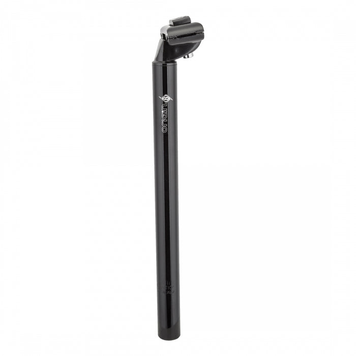 ORIGIN8 Compe-Lite Seatpost 27.2mm Diam 350mm Length 20mm Offset Black Alloy