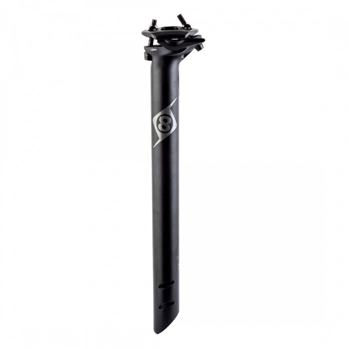 ORIGIN8 Spire II Seatpost 27.2mm Diam 350mm Length 15mm Offset Black AL6061