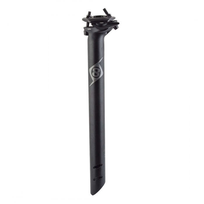 ORIGIN8 Spire II Seatpost 30.9mm Diam 350mm Length 15mm Offset Black AL6061