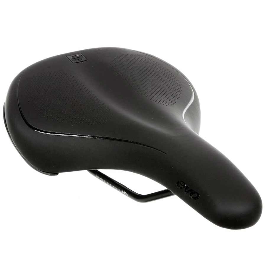 Evo, Recreational, Saddle, 282 x 172mm, Men, Black