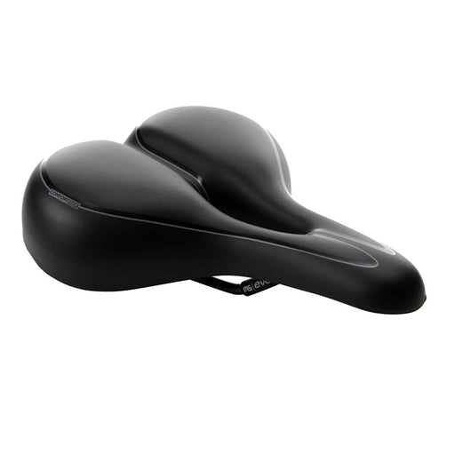 Megasoft, Recreational Gel, Saddle, 270 x 213mm, Women, Black