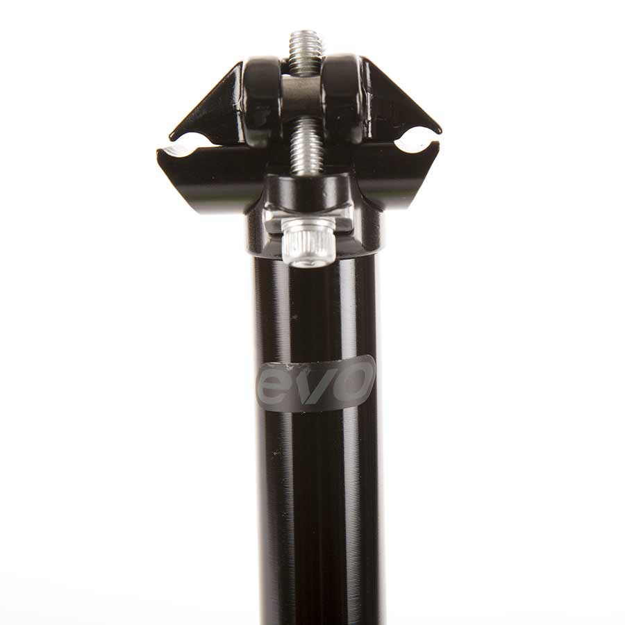 EVO, Barrel Head, Seatpost, Black, 27.2mm