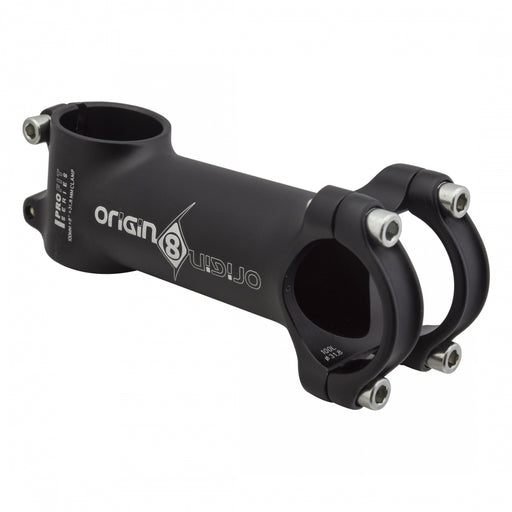 ORIGIN8 Pro Fit Alloy Ergo Bike Stem 100mm Length +/-8° Rise 31.8mm Handlebar