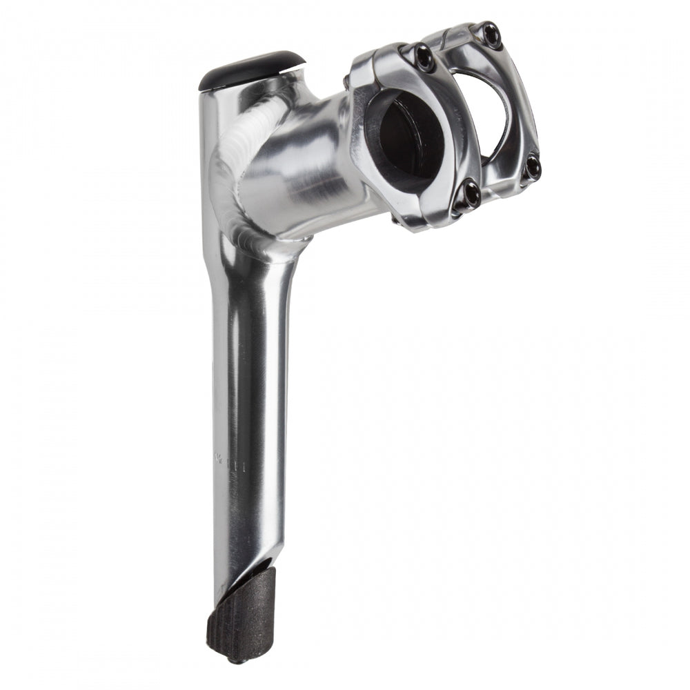 SUNLITE Alloy ATB 4-Bolt Bike Stem 75mm 25° Rise 25.4mm Bar 22.2mm Fork Silver