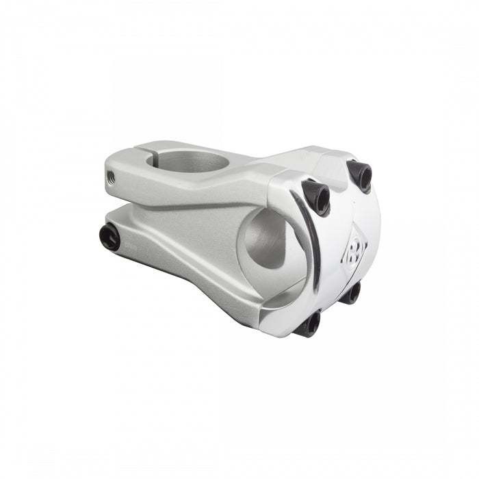 ORIGIN8 Fix8 OS Bike Stem Threadless 50mm 0° Rise 31.8mm Bar 1-1/8" Fork Silver