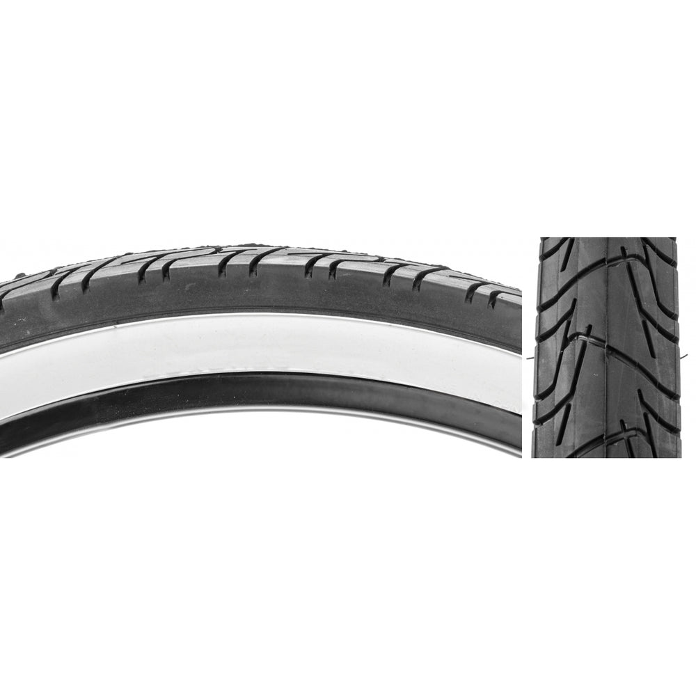 SUNLITE City CST1218 TIRE SUNLT 26x2.125 CST1218 BK/WHT CITY WIRE