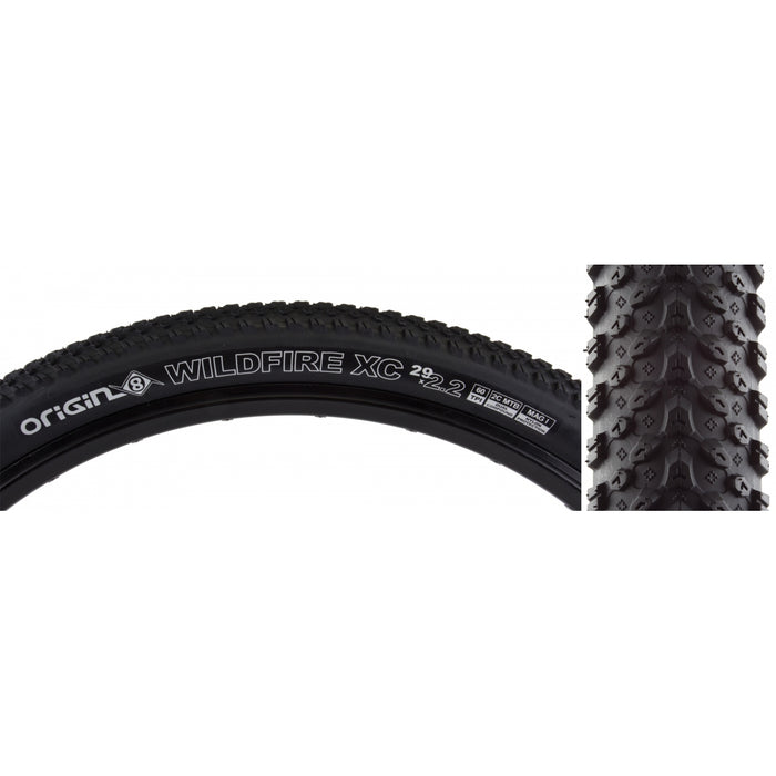 ORIGIN8 Wildfire XC TIRES OR8 WILDFIRE XC 29x2.20 FOLD BELT BK/BK