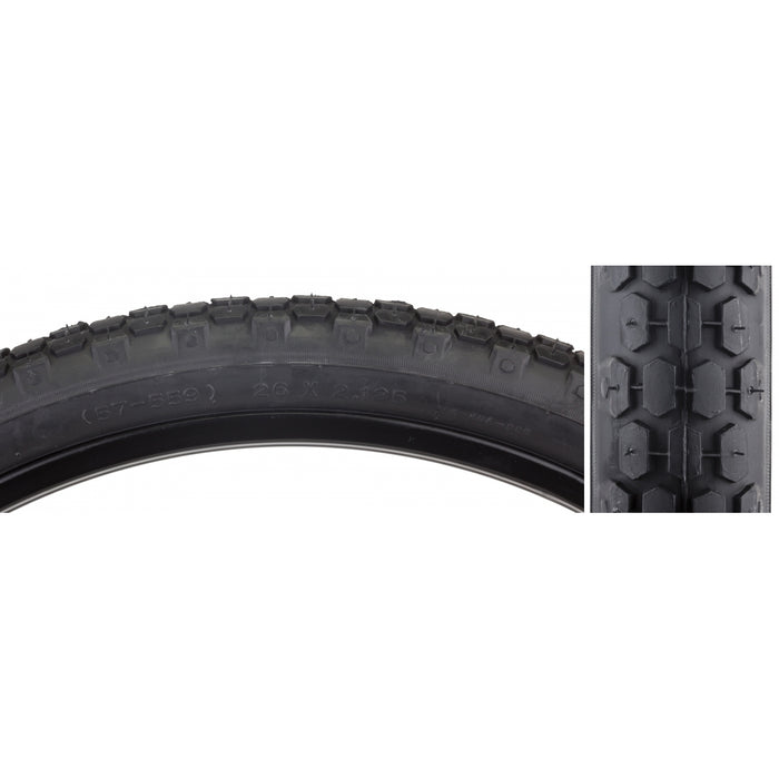 SUNLITE Cruiser 80 TIRE SUNLT 26x2.125 BK/BK CRUISER K80 WIRE