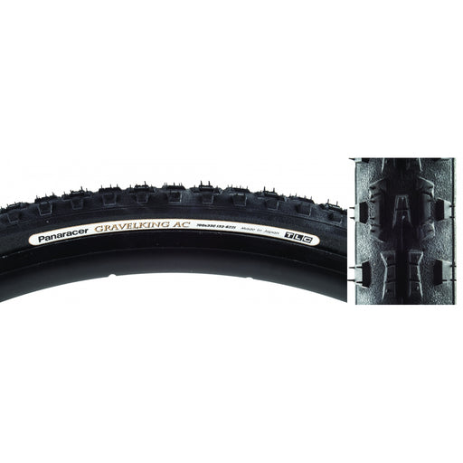 PANARACER GravelKing All Condition Knobby Tubeless 700x33 Bk/Blk