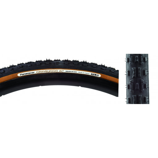 PANARACER GravelKing All Condition Knobby Tubeless 700x33 Bk/Brn