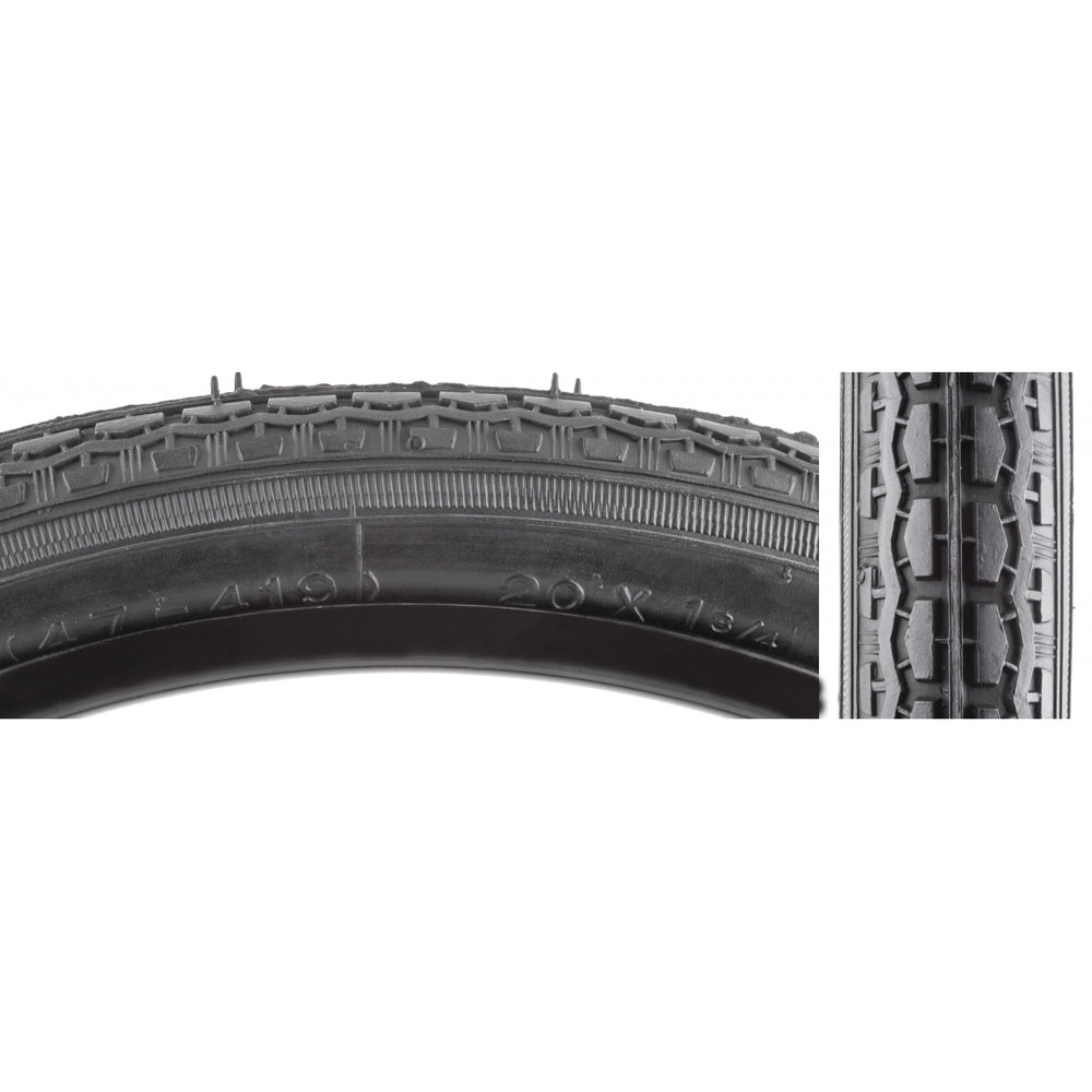 SUNLITE Street S-7 TIRE SUNLT 20x1-3/4 S7 BK/BK STREET WIRE