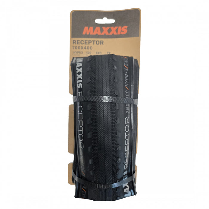 Maxxis Receptor Tire, 700x40, HYPR-X/EXO/TR, Black