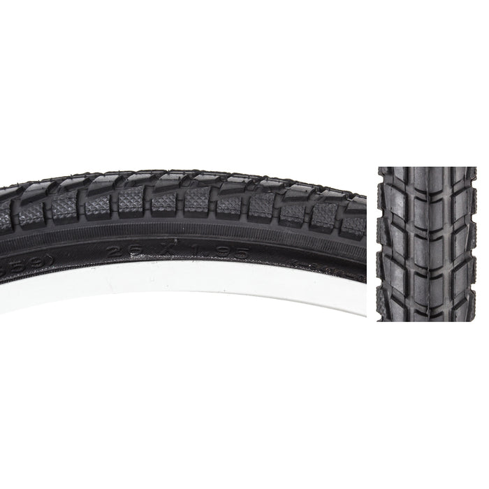 SUNLITE Komfort TIRE SUNLT 26x1.95 BK/BK KOMFORT K841A WIRE