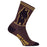 Sockguy Growl Wool 6" Socks, 9-13, Brown-Black