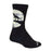 Sockguy Rawrwolf Crew 6" Socks, 5-9, Black
