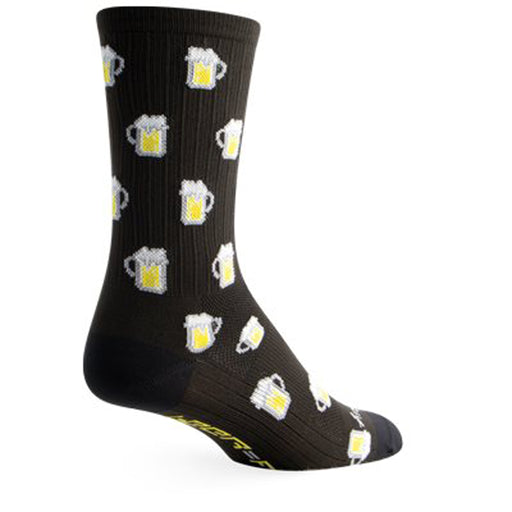 Sockguy Fuel SGX6 socks, black - 10-13