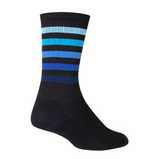 Sockguy Deep SGX6 Socks, Black - 5-9