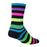 Sockguy Night Bright SGX6 Socks, Black - 5-9