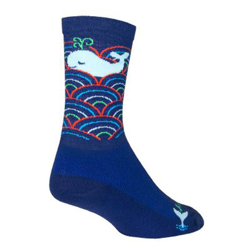 Sockguy Oh Whale Crew Socks 10-13