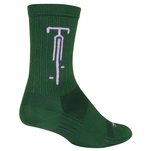 Sockguy Steady Socks, 5-9, Green