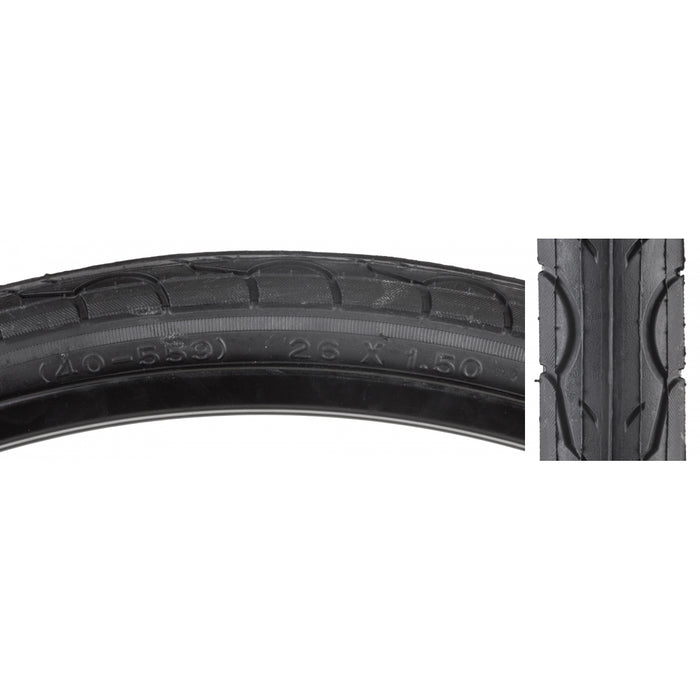 SUNLITE Kwest TIRE SUNLT 26x1.5 BK/BK KWEST 60lbK193 WIRE