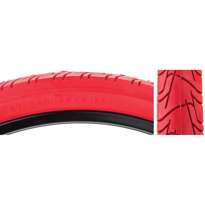 SUNLITE City CST1218 TIRE SUNLT 26x2.125 CST1218 RD/RED CITY WIRE