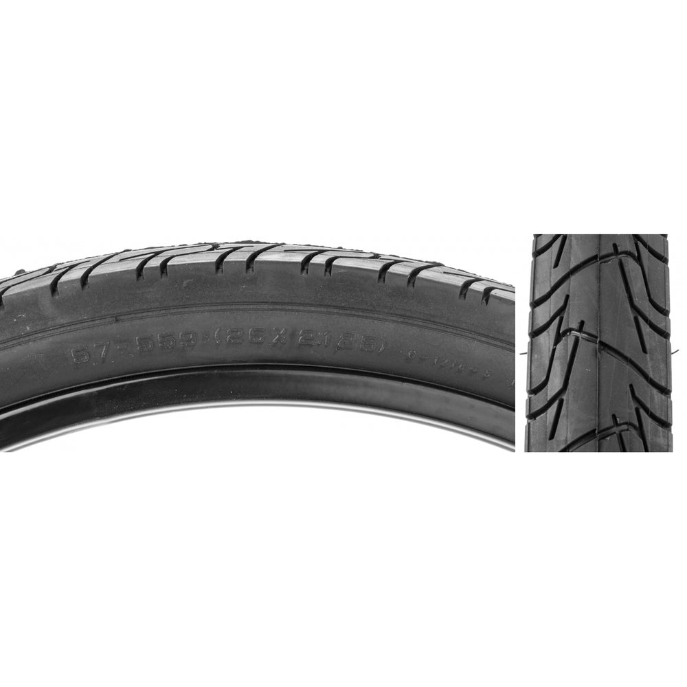 SUNLITE City CST1218 TIRE SUNLT 26x2.125 CST1218 BK/BLK CITY WIRE