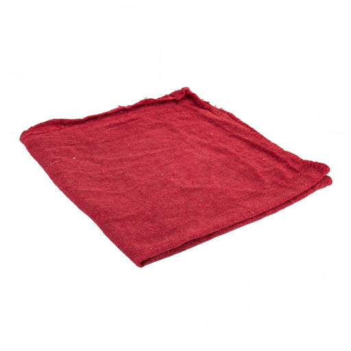 SUNLITE Red Shop Towels 14" Square - Pack of 50